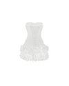 Lace Back Rosette Mini