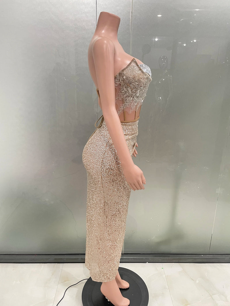 Ultra Luxe Crystal Midi