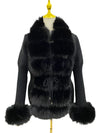 Faux Fur Luxe Tie Coat