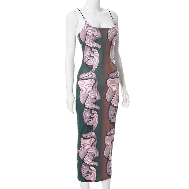 Vera Printed Midi