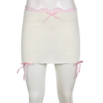 Kayla Knitted Mini Skirt