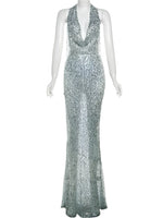 Yacht Party Sequined Maxi