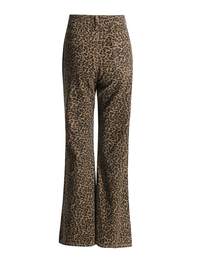 Mini Flare Leopard Jean