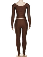 The It Girl Two Piece - Brown