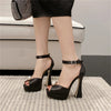 Serena Peep Toe Heel