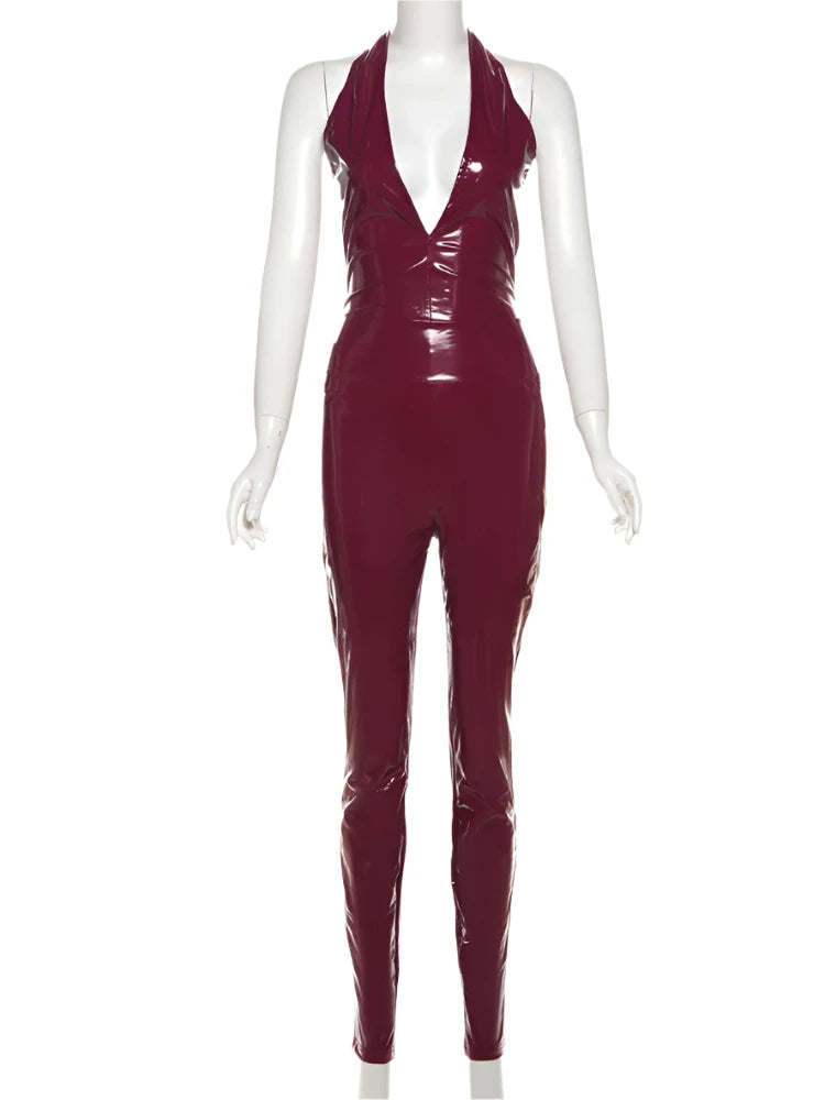 Fifi Faux Leather Two Piece