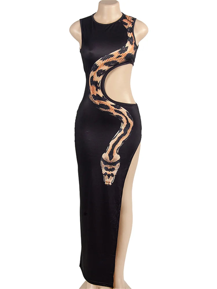 Slither Here Maxi Dress
