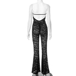 Celia Strapless Lace Jumpsuit