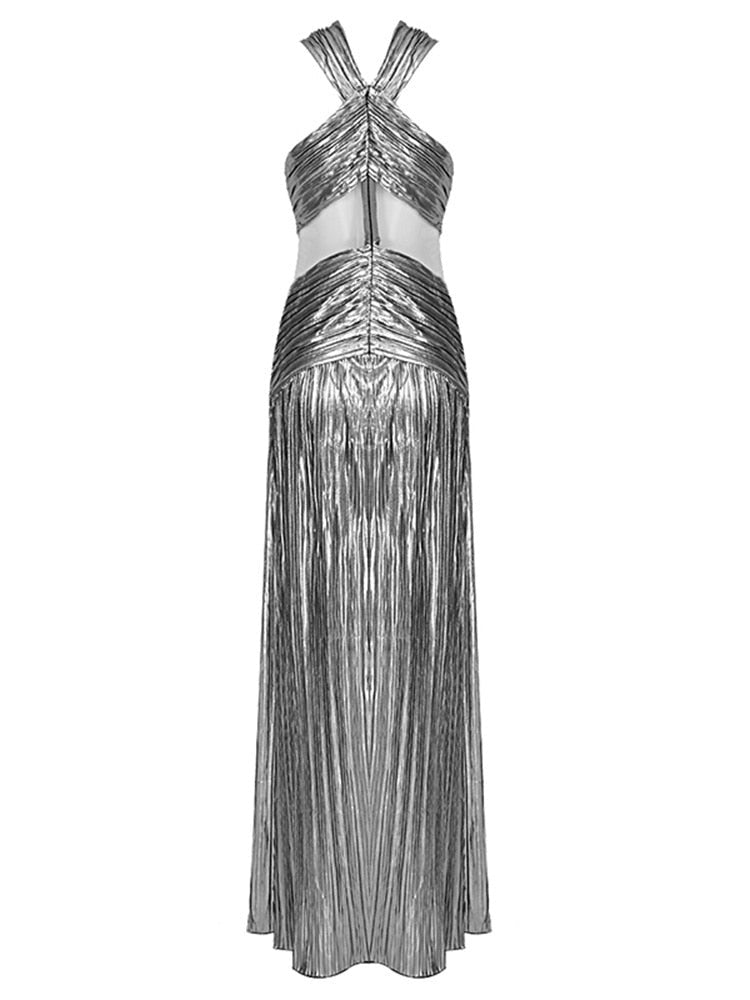 Madison Metallic Gown