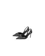Buckle Pointed Toe Pump