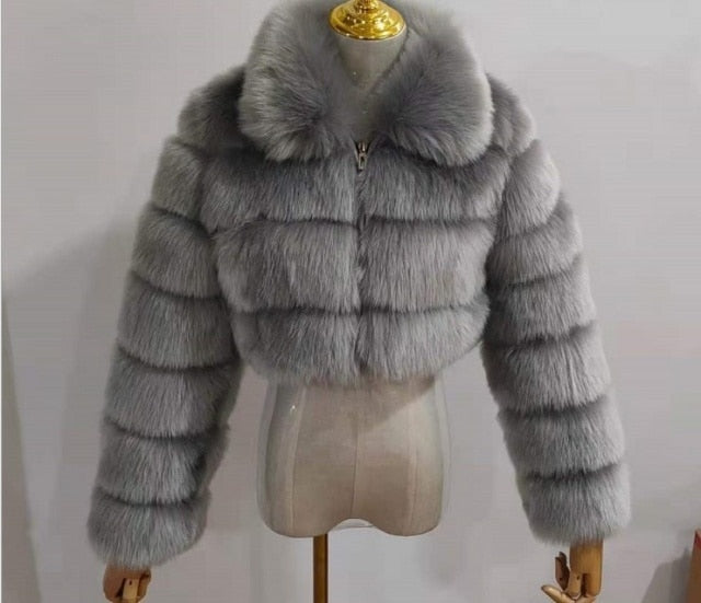 Faux Fur Coat
